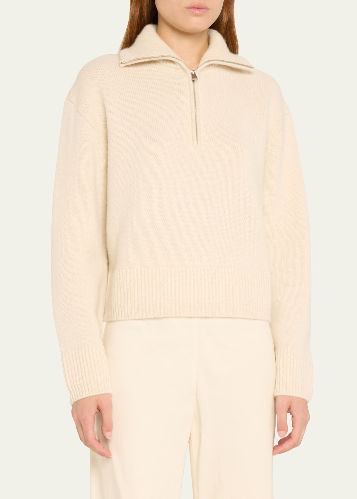 Andes Cashmere Henley Pullover Sweater - 4