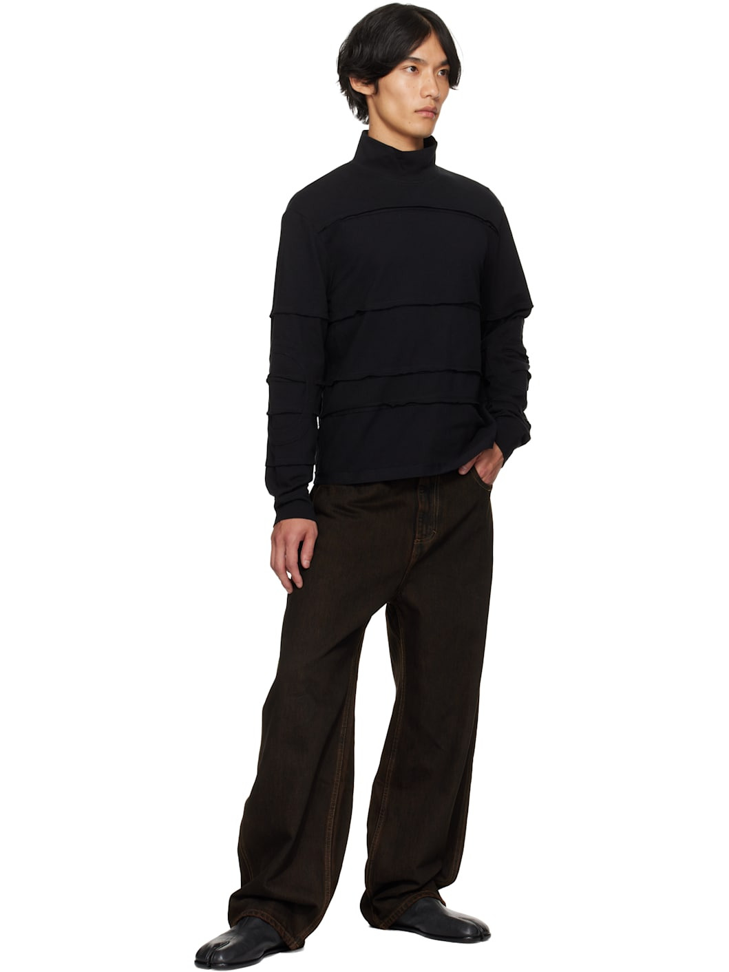 Brown Baggy Jeans - 4