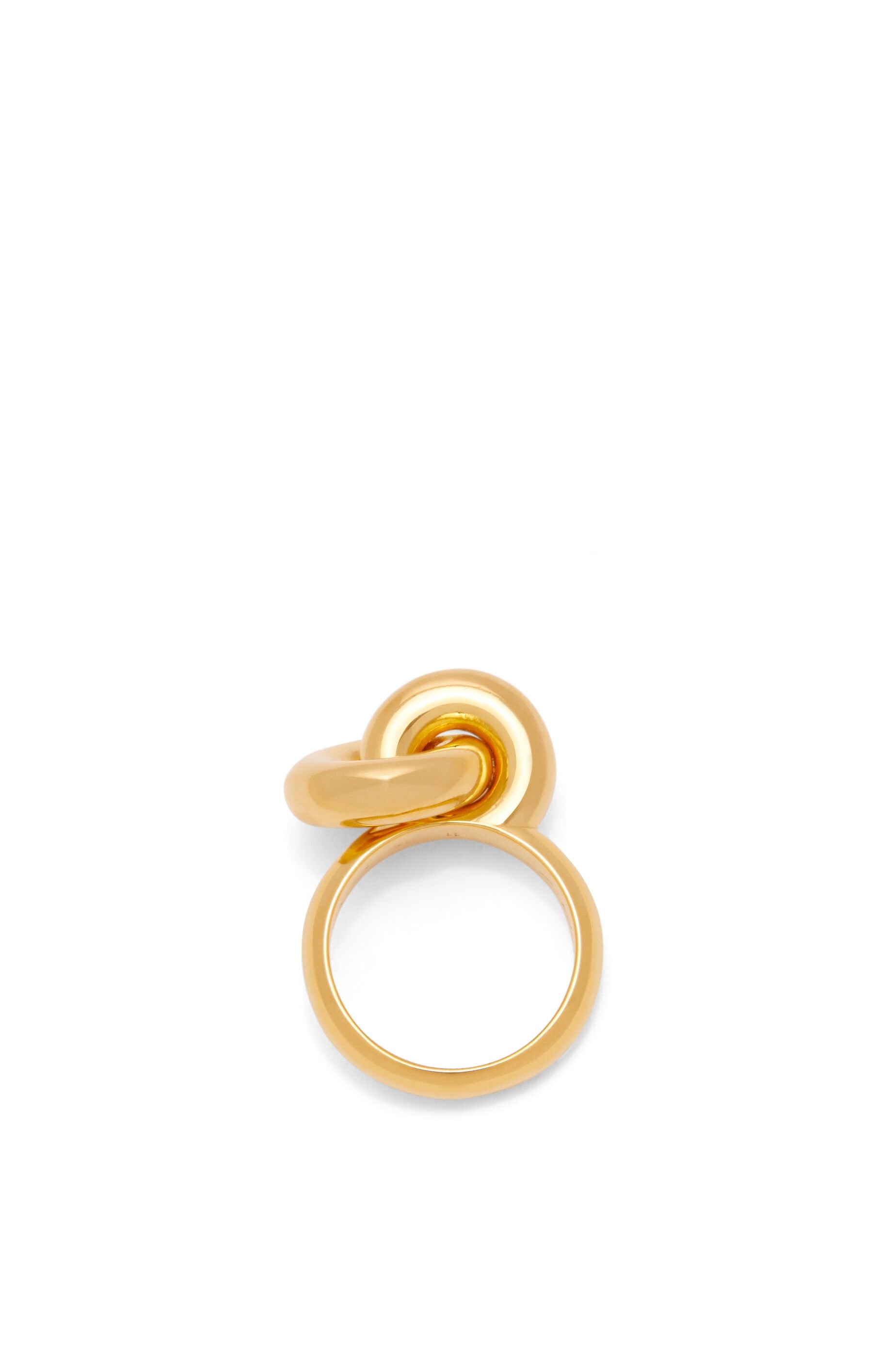 Donut link ring in sterling silver - 3