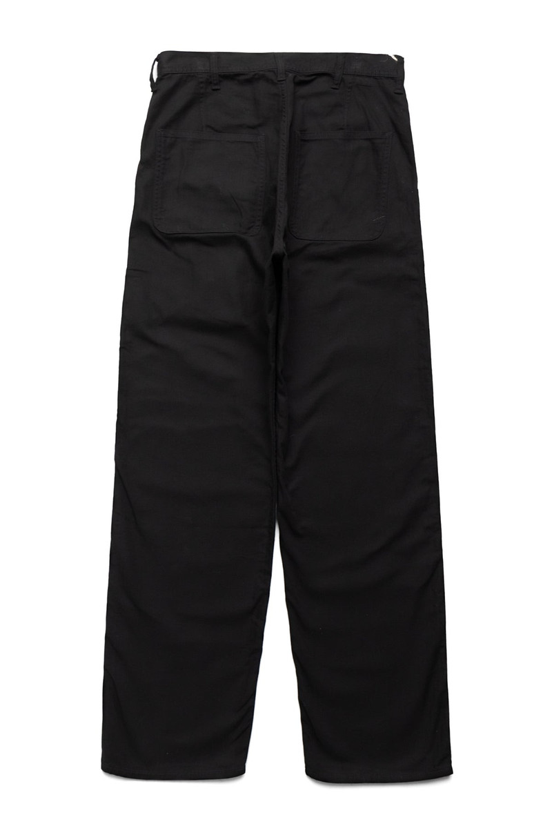 FULLCOUNT USN Herringbone Seamen's Trousers - Black outlook
