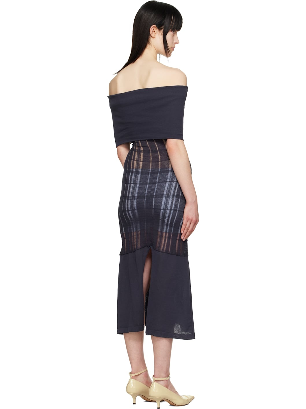 Navy Cover Maxi Dress - 3
