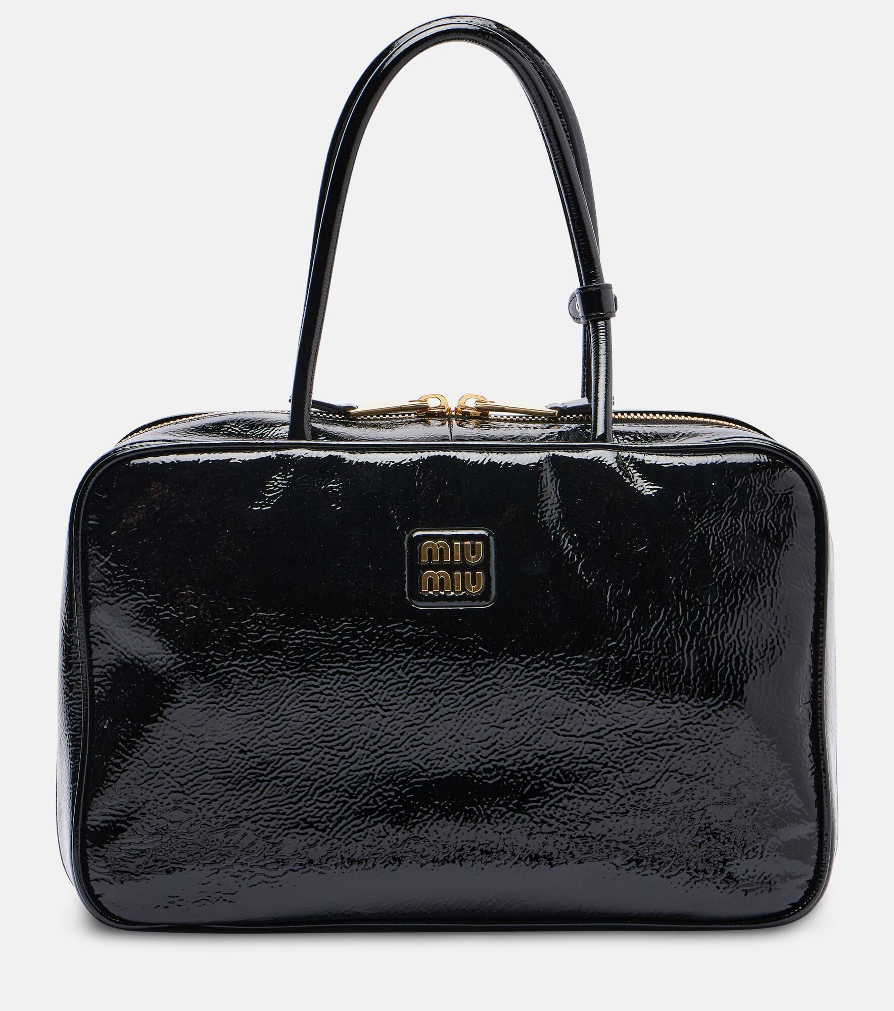 Beau patent leather tote bag - 1