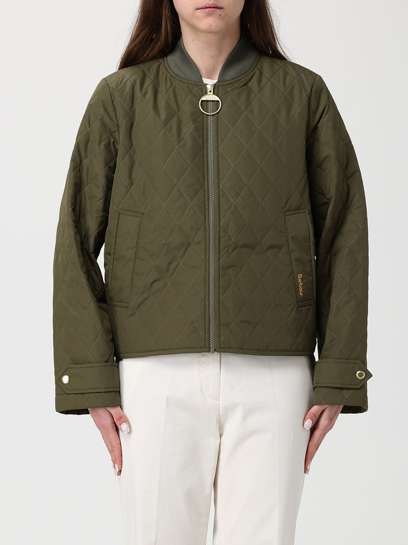 BARBOUR Quilted Polyester Bomber Jacket 1