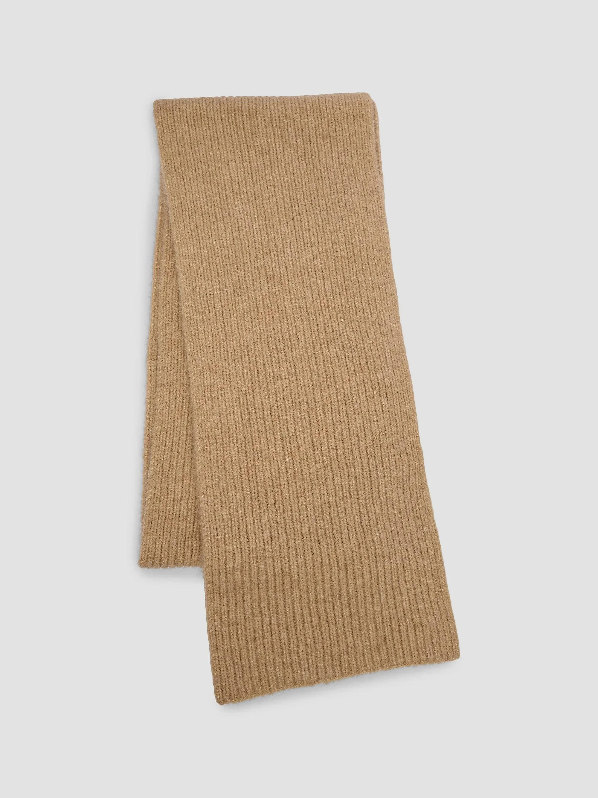 Men's Moyson Alpaca Wool-Blend Scarf - Ecru - 1