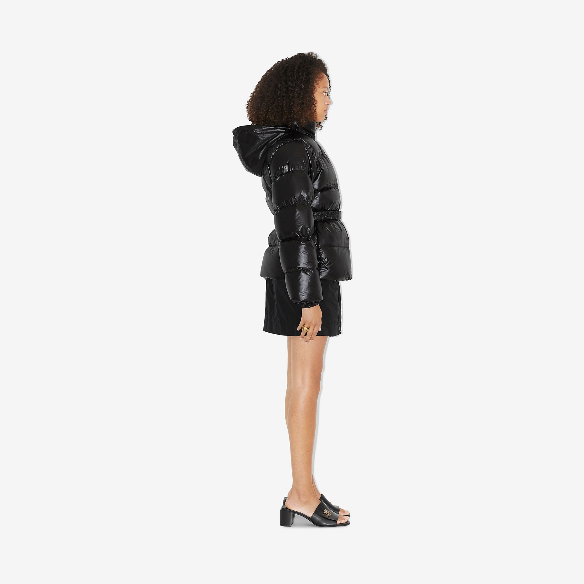 EKD Nylon Puffer Coat - 5