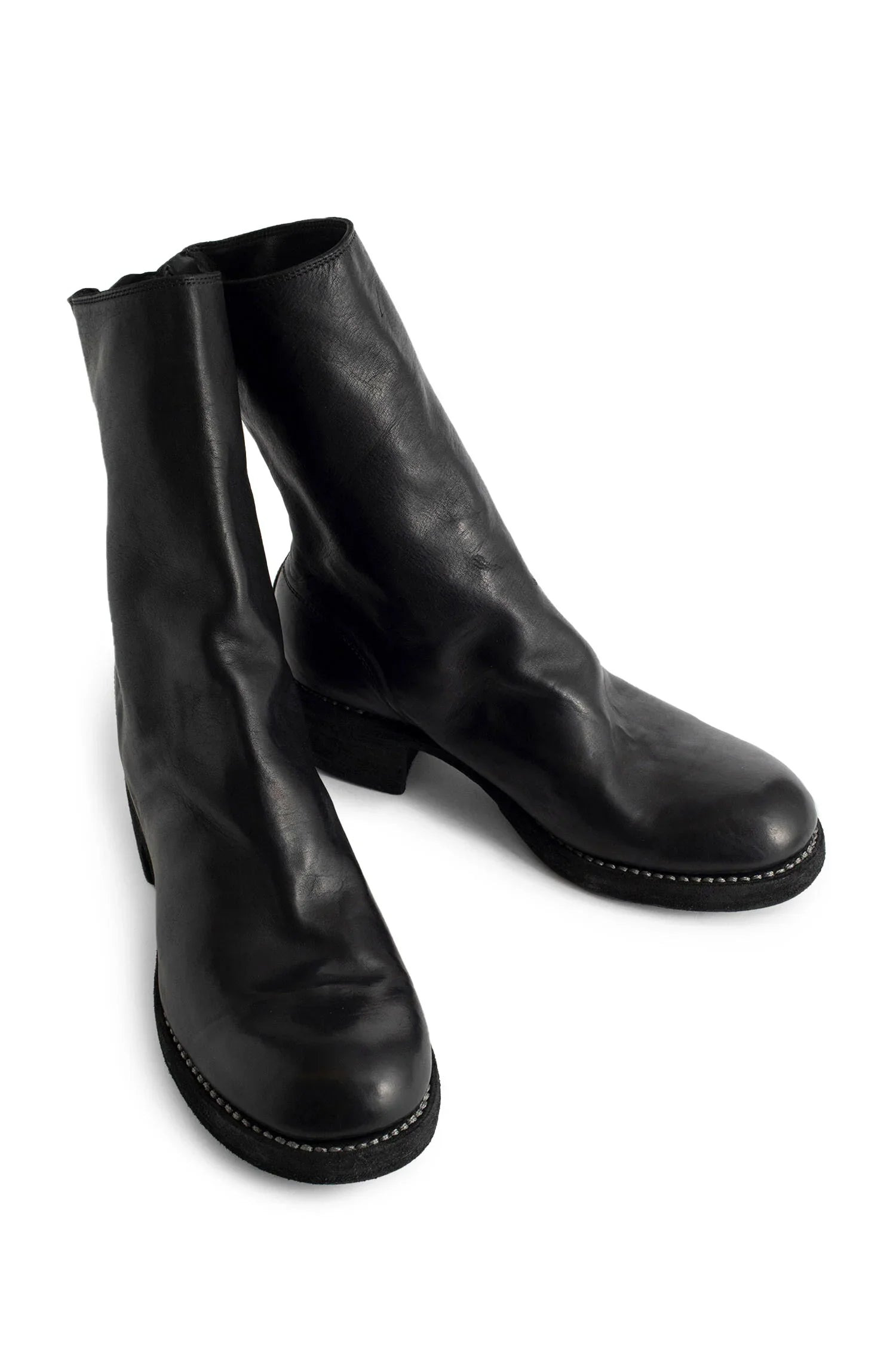 GUIDI WOMAN BLACK BOOTS - 6