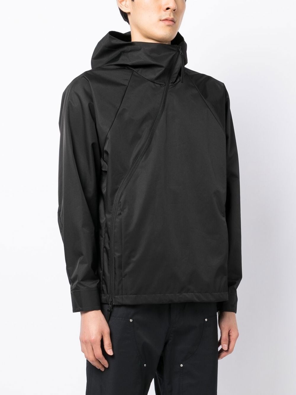 hooded zip-up windbreaker - 4
