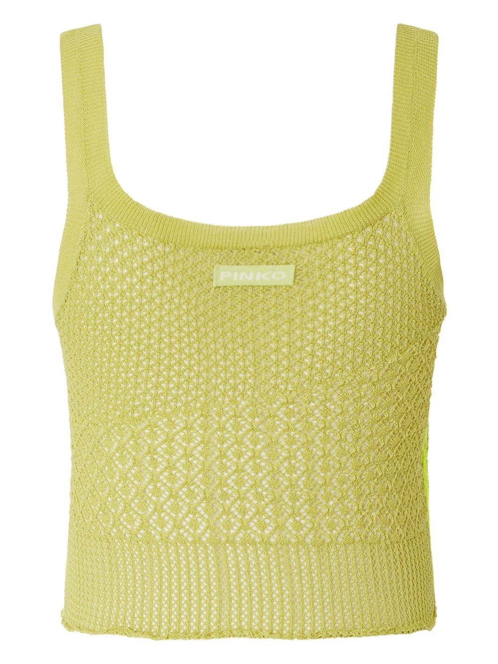 crochet-knit top - 2