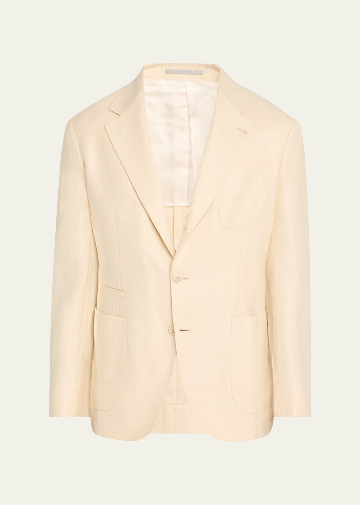 Men's Resca Textured Solid Sport Coat - 1