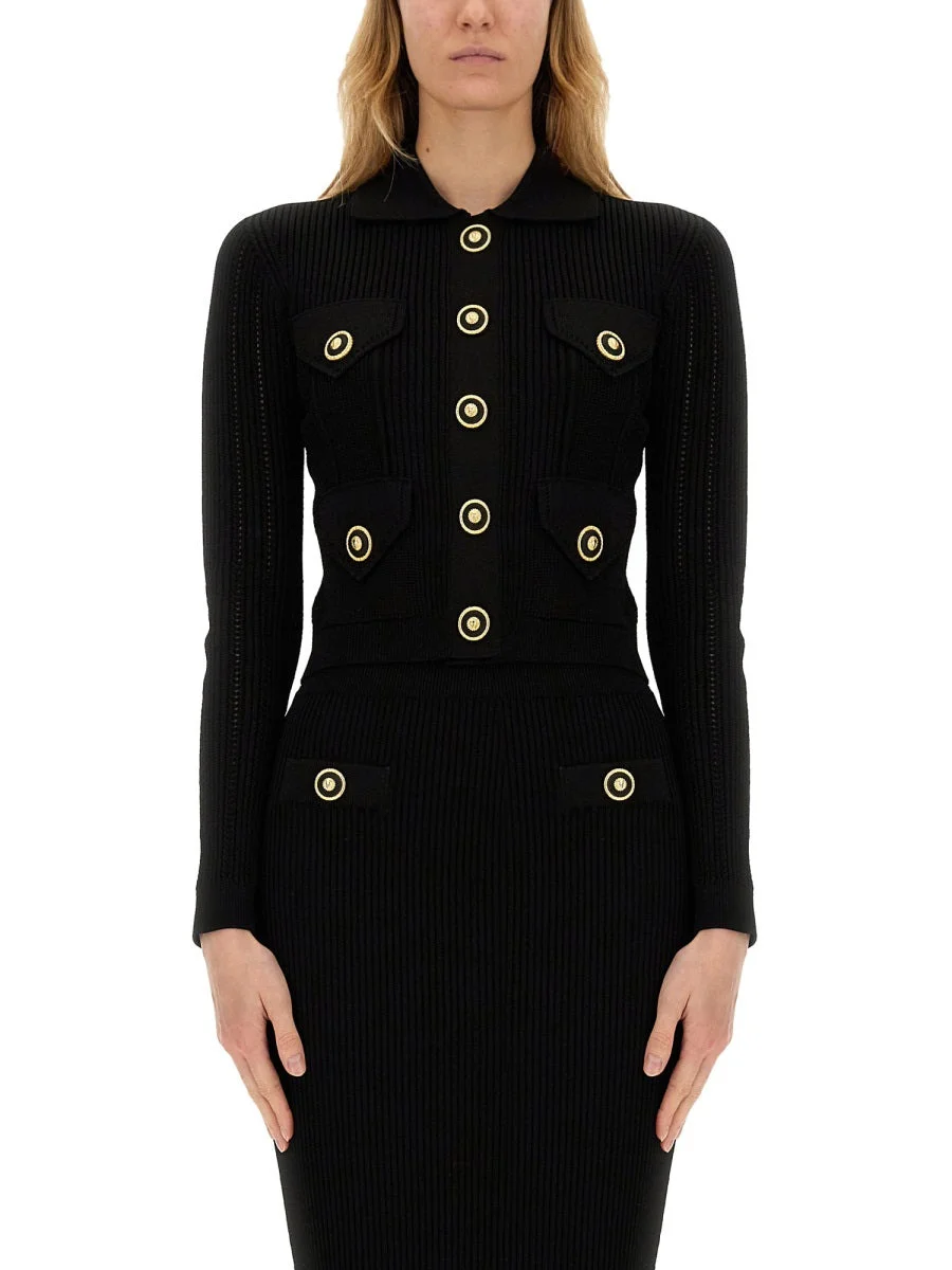 Balmain Women Knitted Cardigan - 1