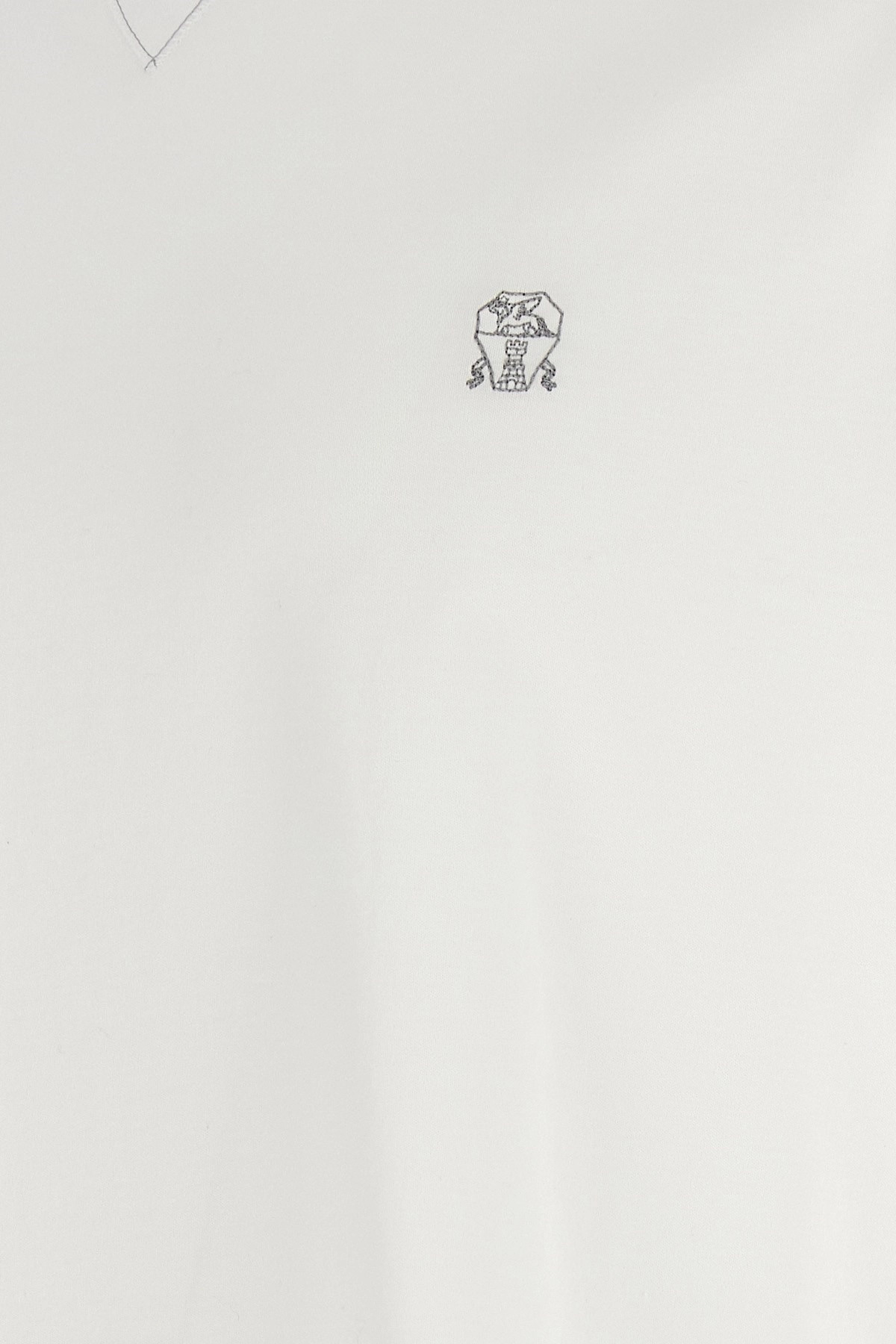 Logo embroidery t-shirt - 5