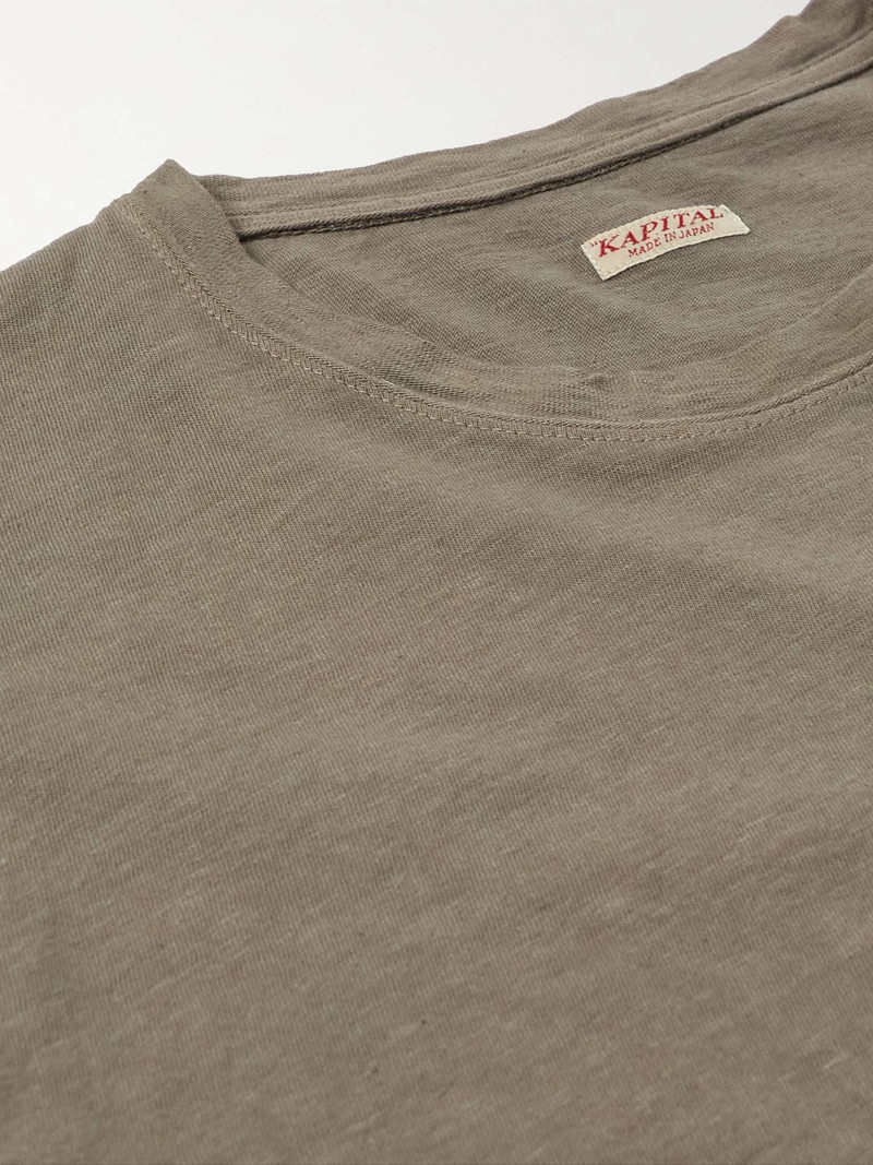 Embroidered Tie-Dyed Cotton-Jersey T-Shirt 5