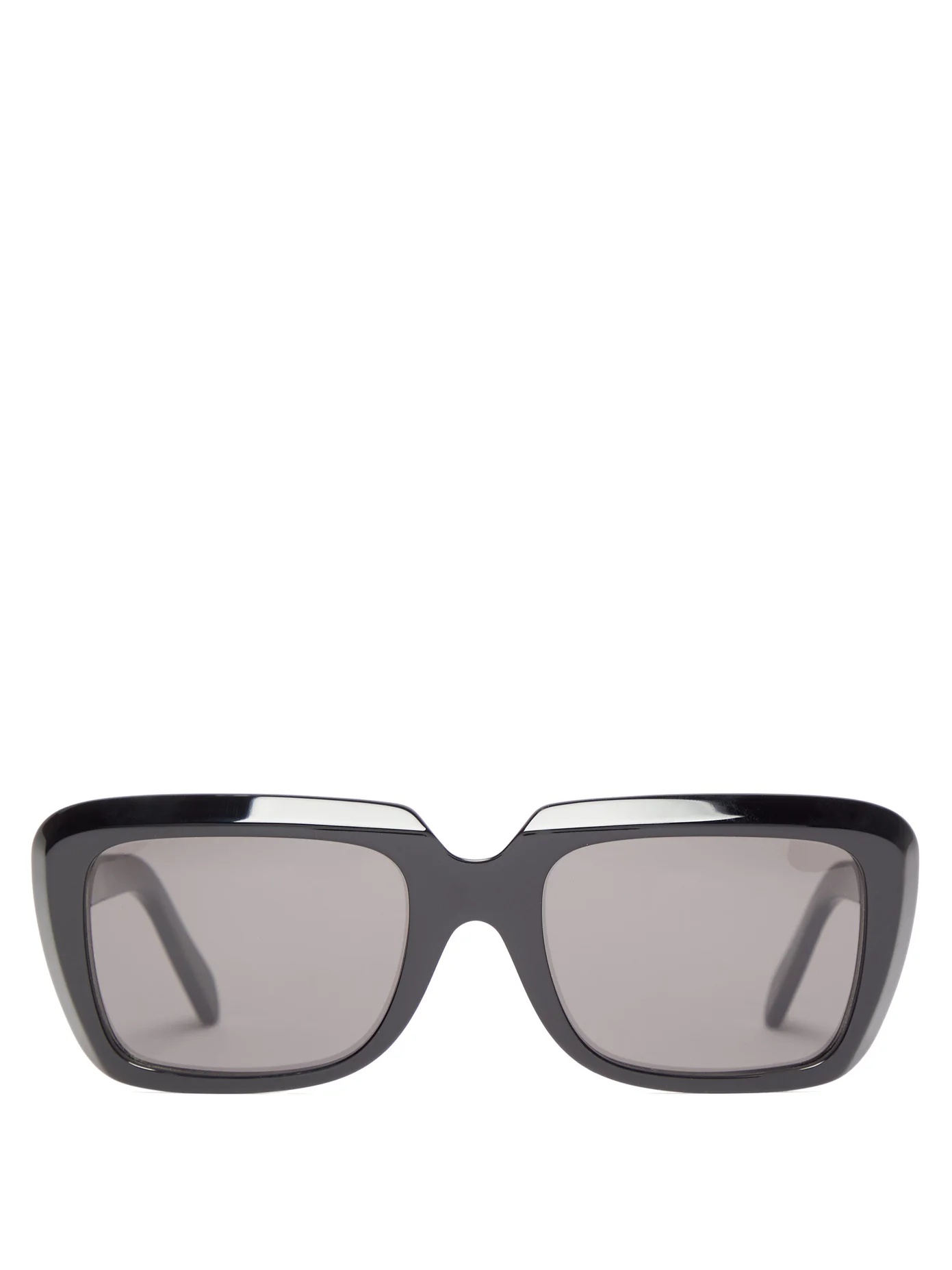 Rectangular acetate sunglasses - 1