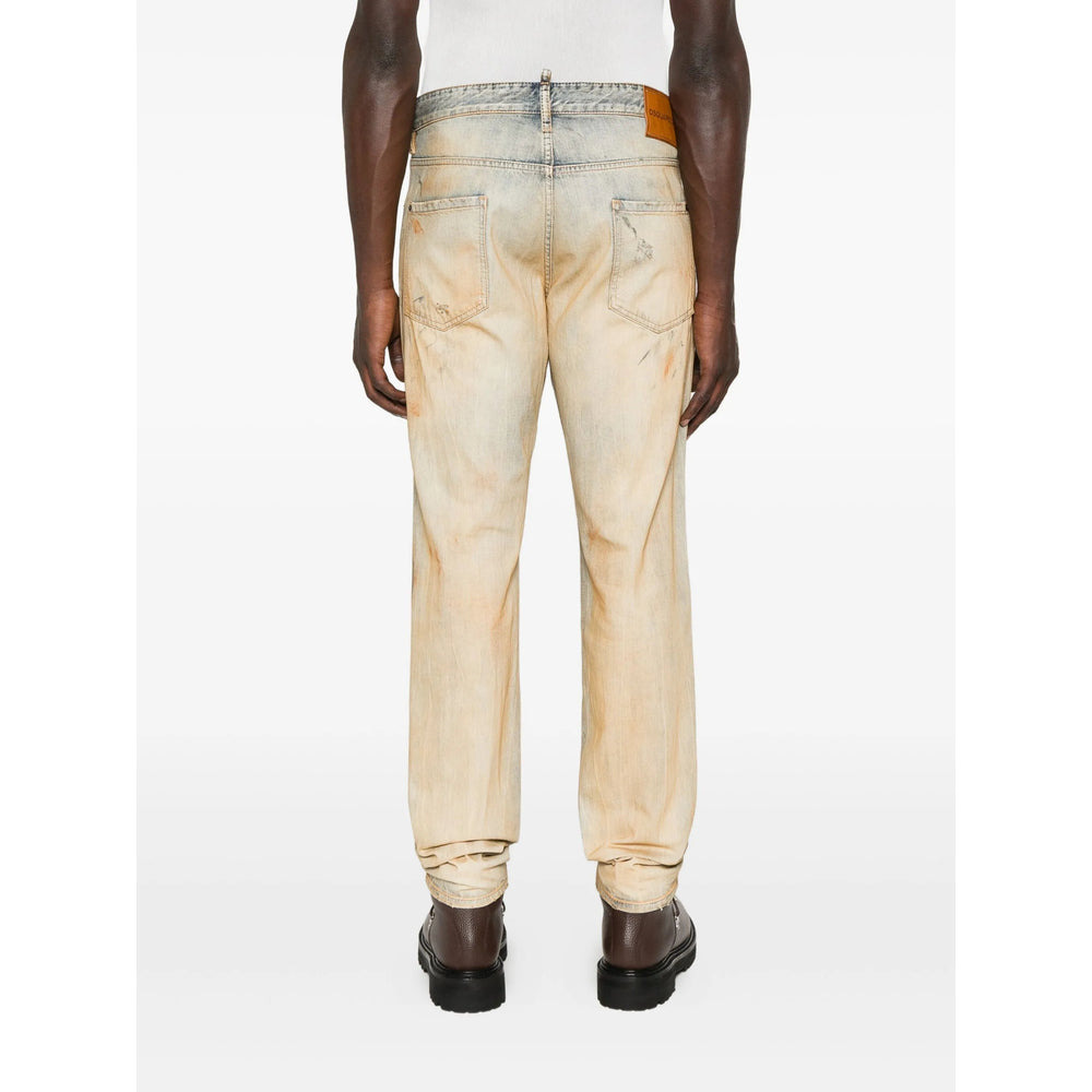Dsquared2 Neutrals Denim - Regular & Straight-Leg Jeans Men - 2