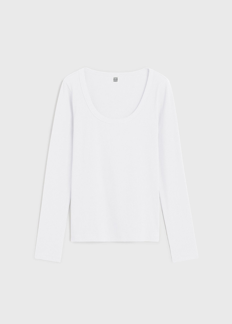 Classic rib top white 1