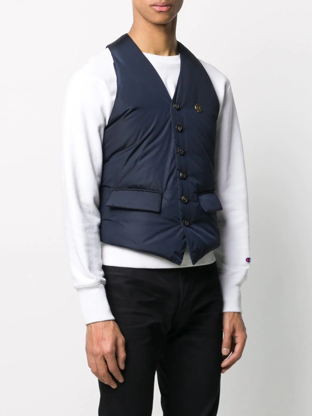 padded waistcoat - 3