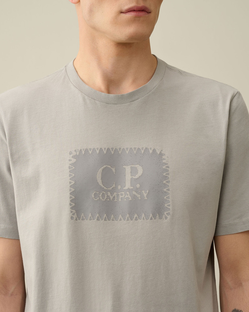 30/1 Jersey Label Style Logo T-shirt 4