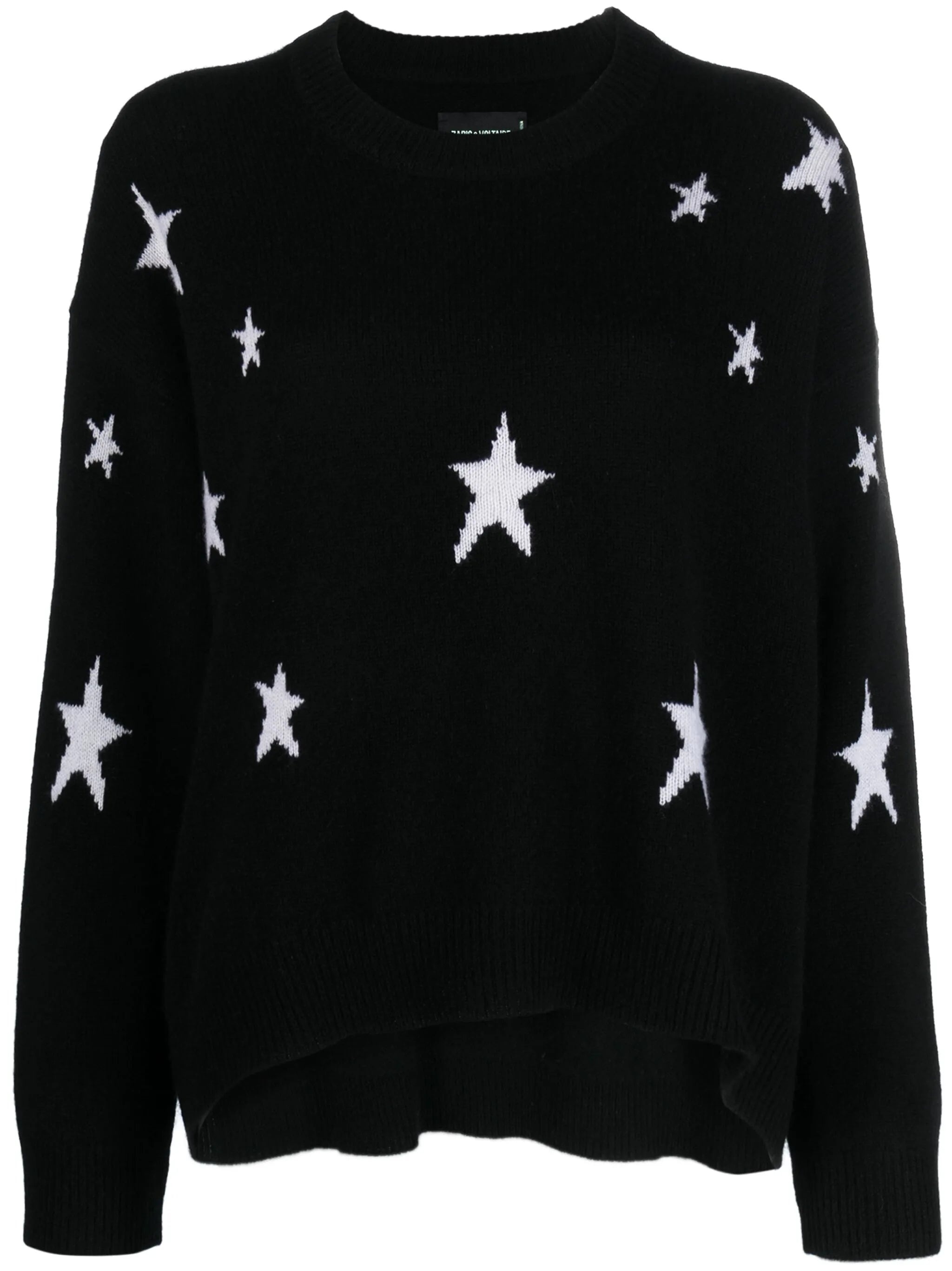 Zadig & Voltaire Markus Star-print Cashmere Jumper - 1
