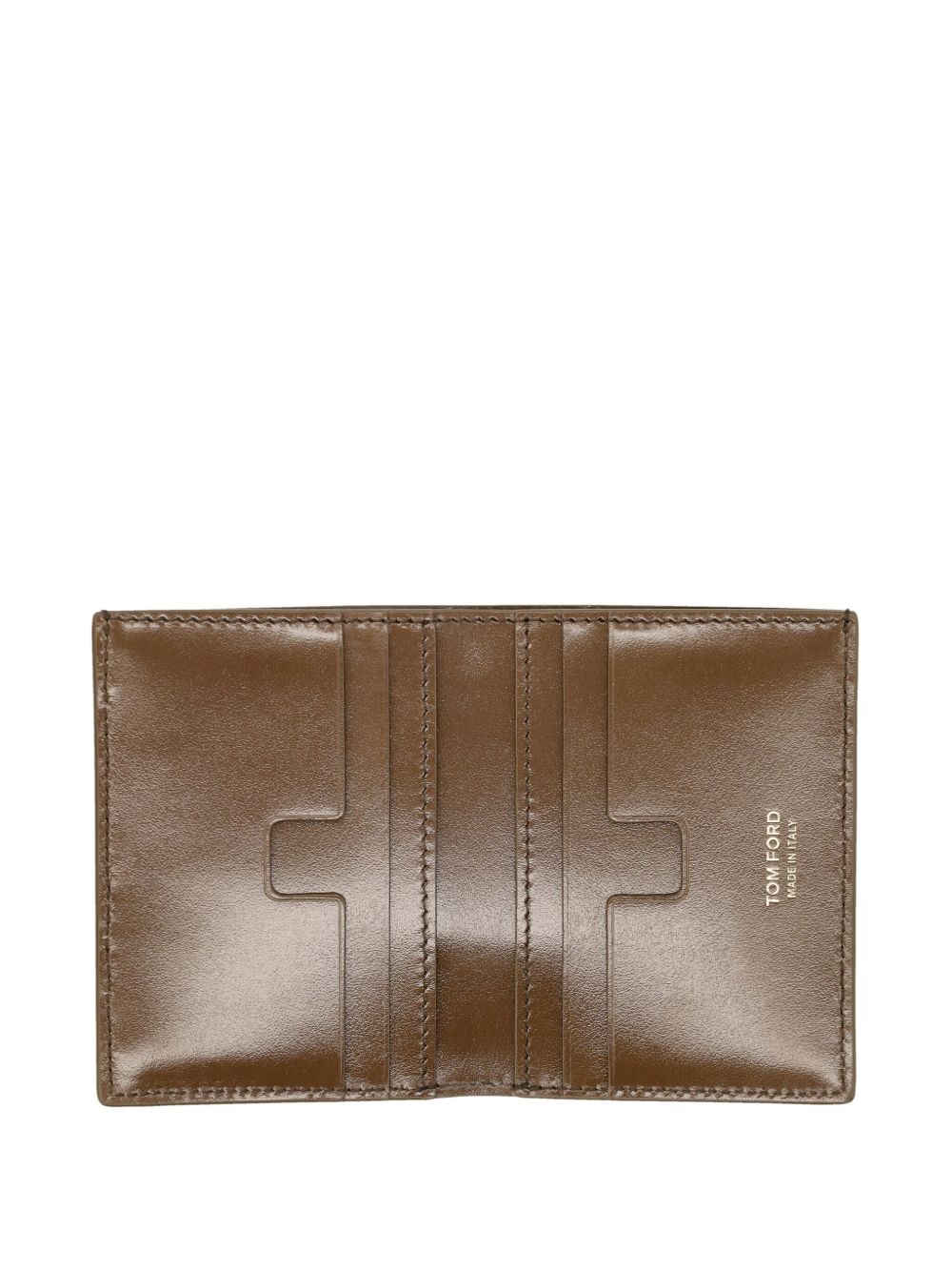 Phyton-print leather wallet - 3
