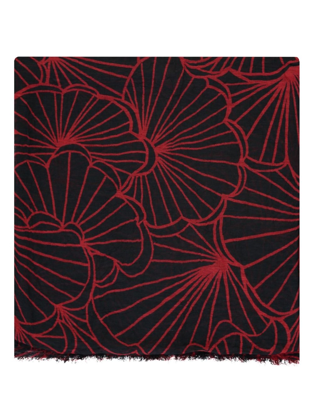 printed scarf - 2