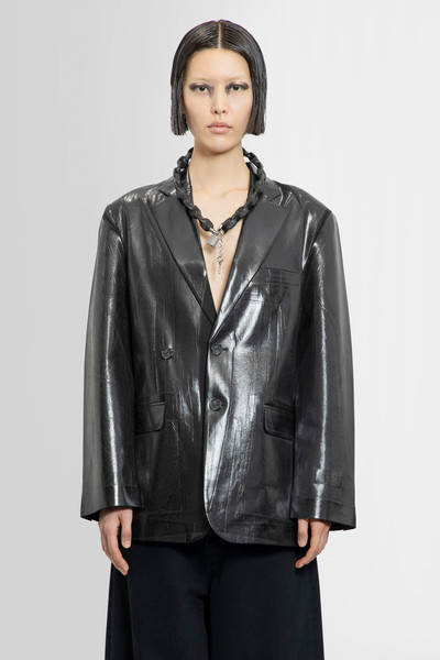 MM6 Maison Margiela MM6 MAISON MARGIELA WOMAN BLACK BLAZERS outlook