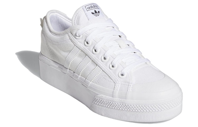 (WMNS) adidas Nizza Platform 'Triple White' FV5322 - 3