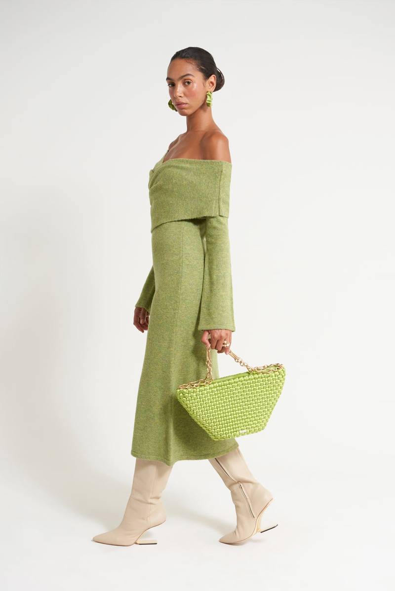 Cult Gaia ZENNIE KNIT DRESS - KD2498WO | REVERSIBLE