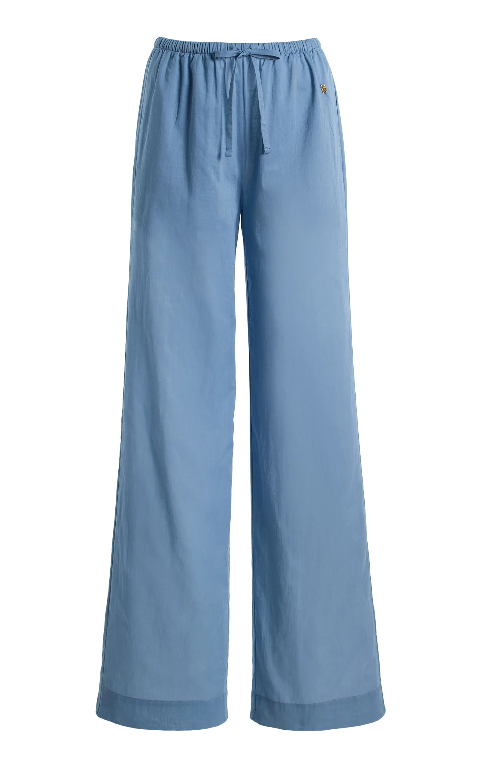 Brody Cotton Pants blue - 1