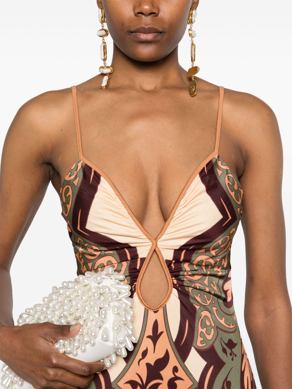 Nuestra Tierra midi dress - 5