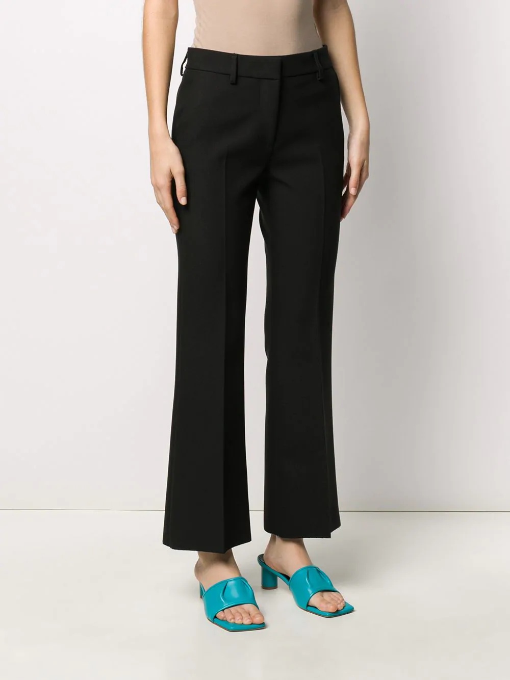 kick flare trousers - 3