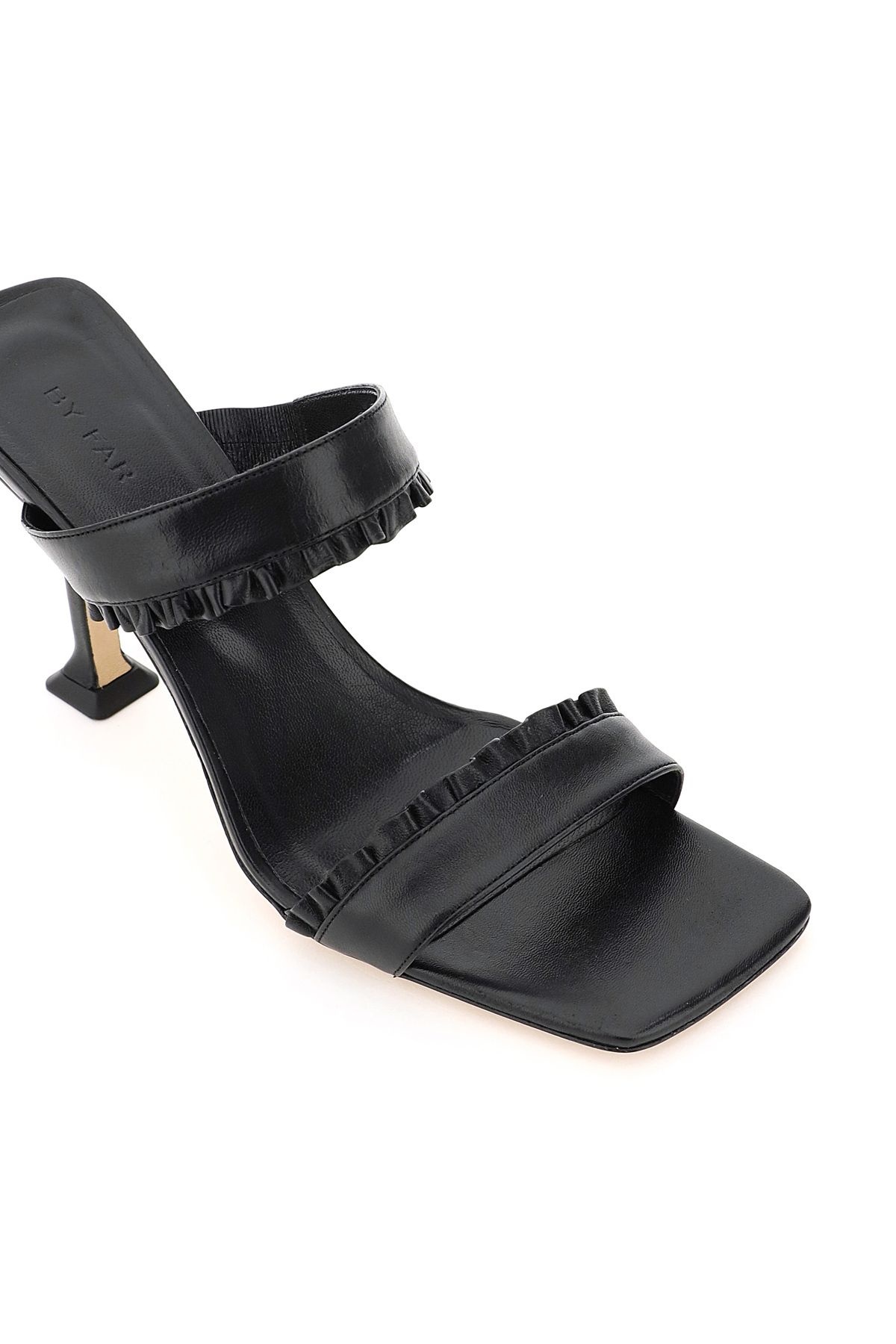 PINA RUFFLED MULES - 4