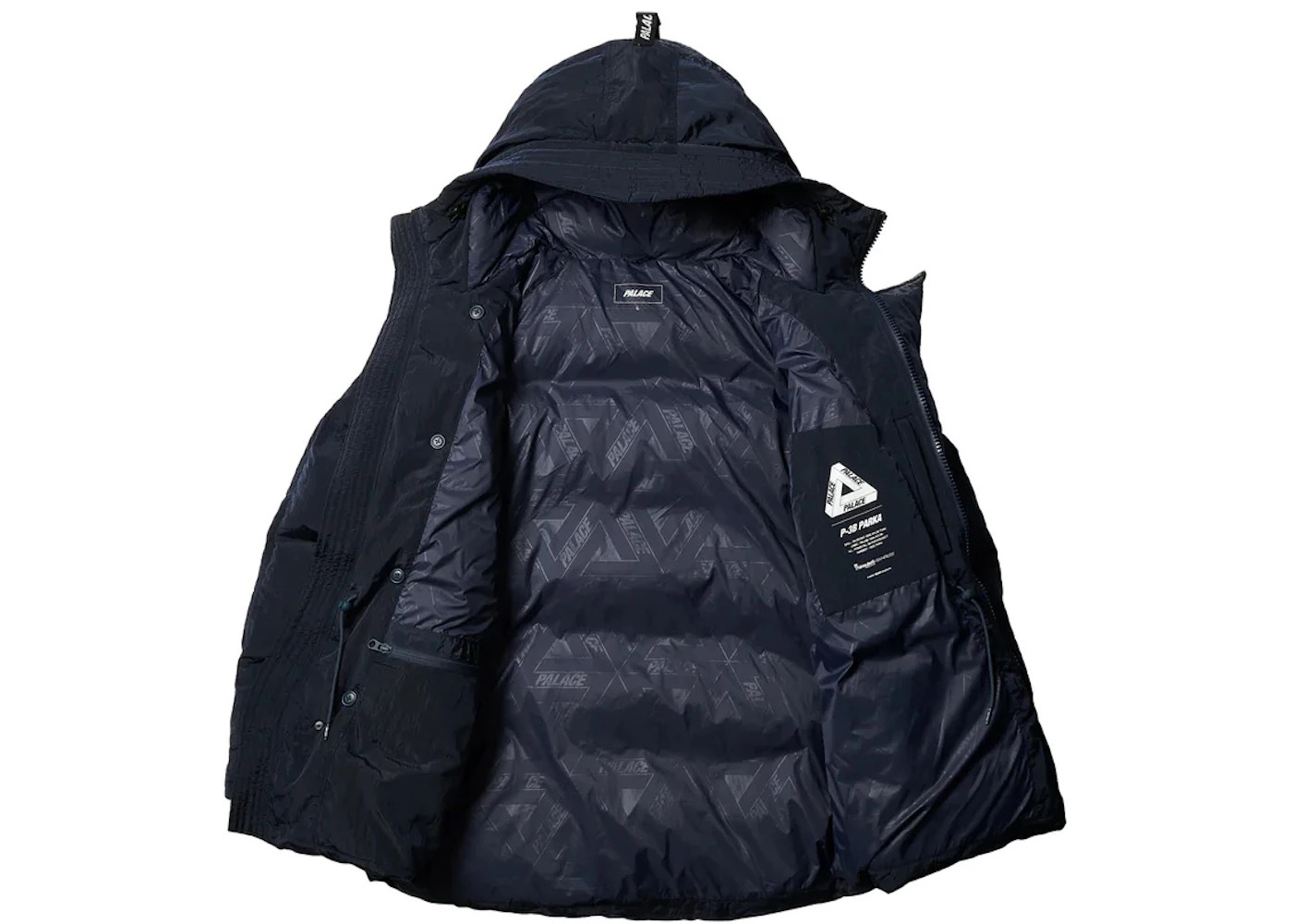 Palace P-3B Baffle Parka Navy - 2