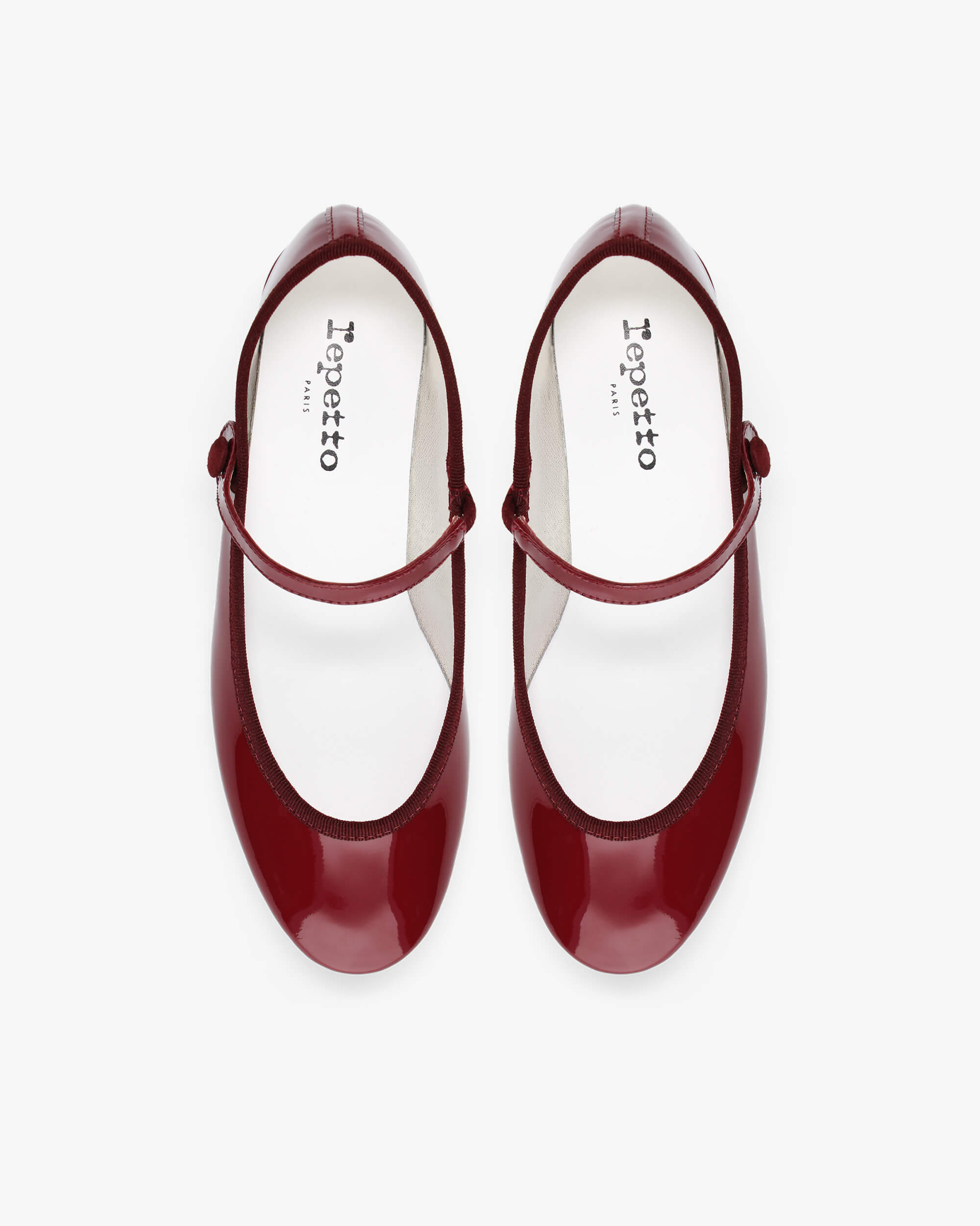 Rose Sole Rubber Mary Janes - 3