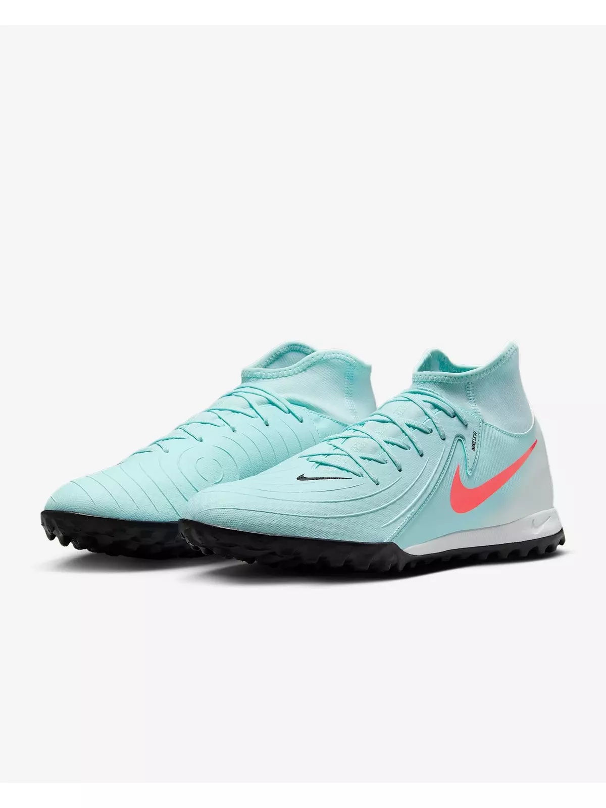 Phantom Luna 2 Academy Turf "Mint/Off Noir/Atomic Red" Men's Soccer Shoe - 4