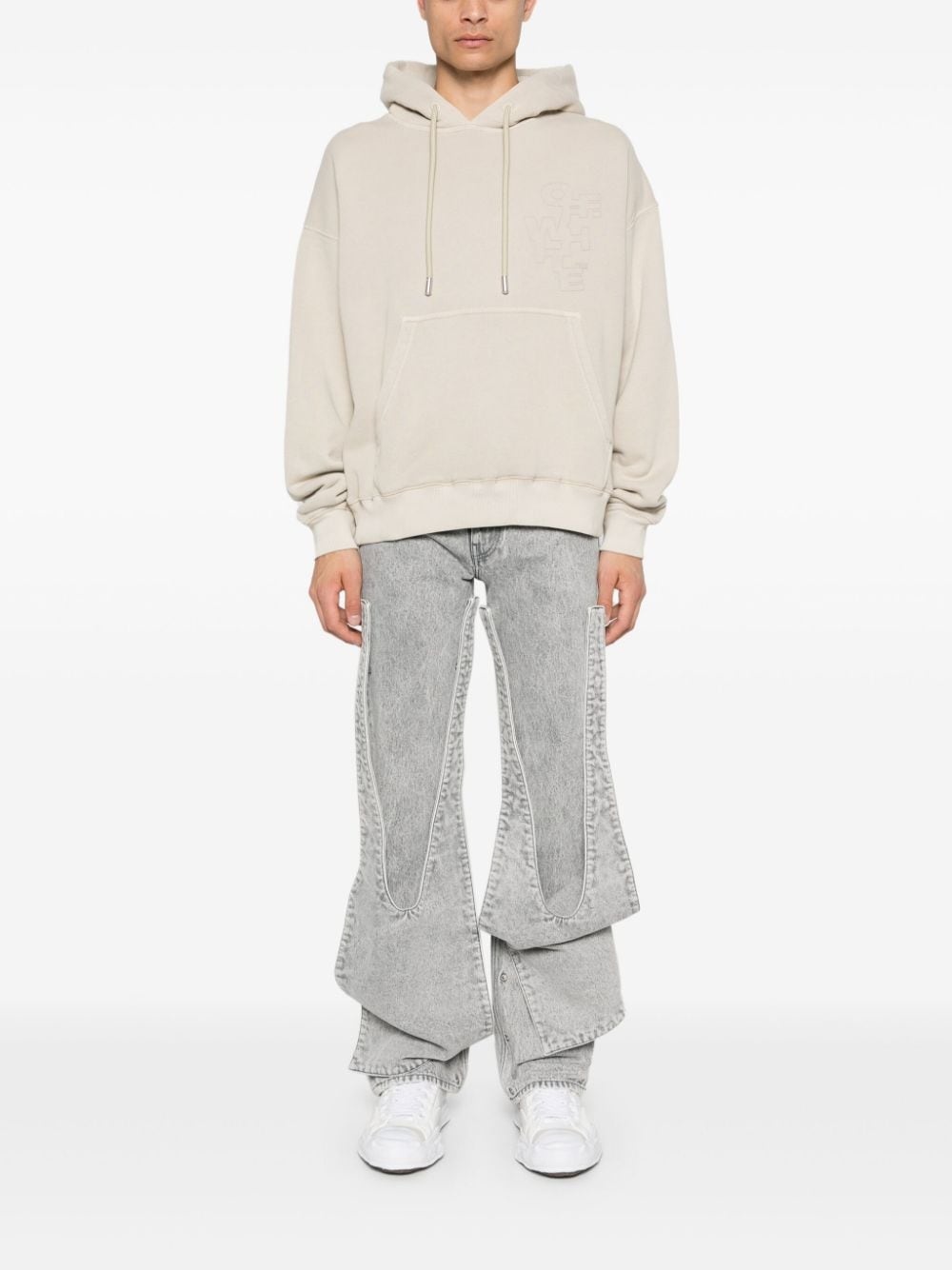 Outline Arrow hoodie - 2