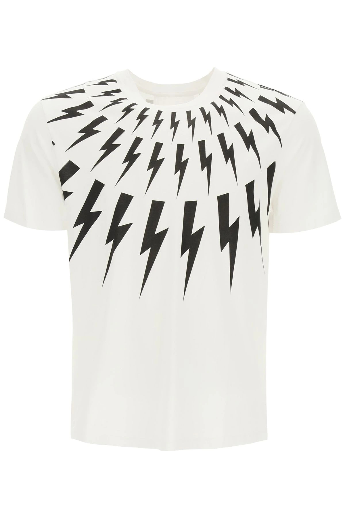 FAIR-ISLE THUNDERBOLT T-SHIRT - 1