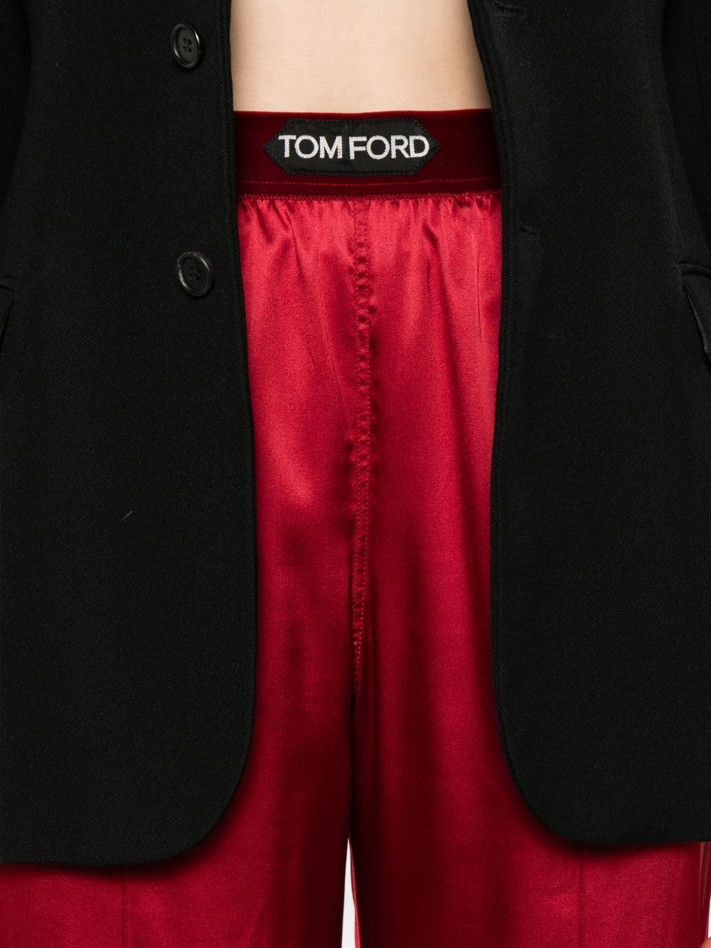 logo-patch trousers - 5