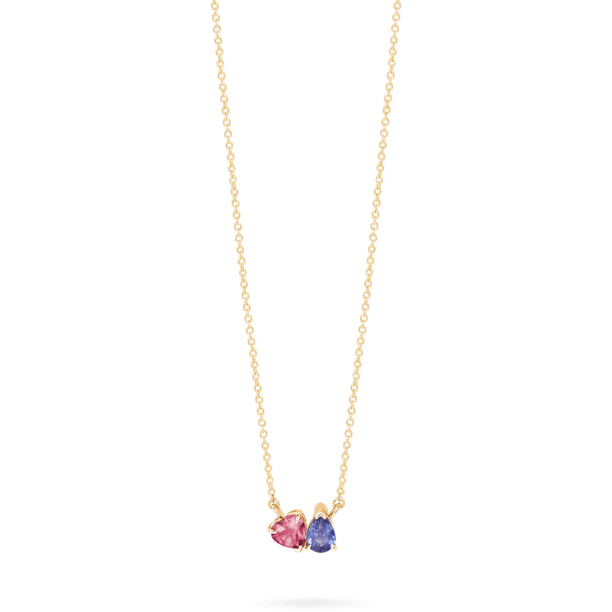 Just the Two of Us Geranium Necklace - 3