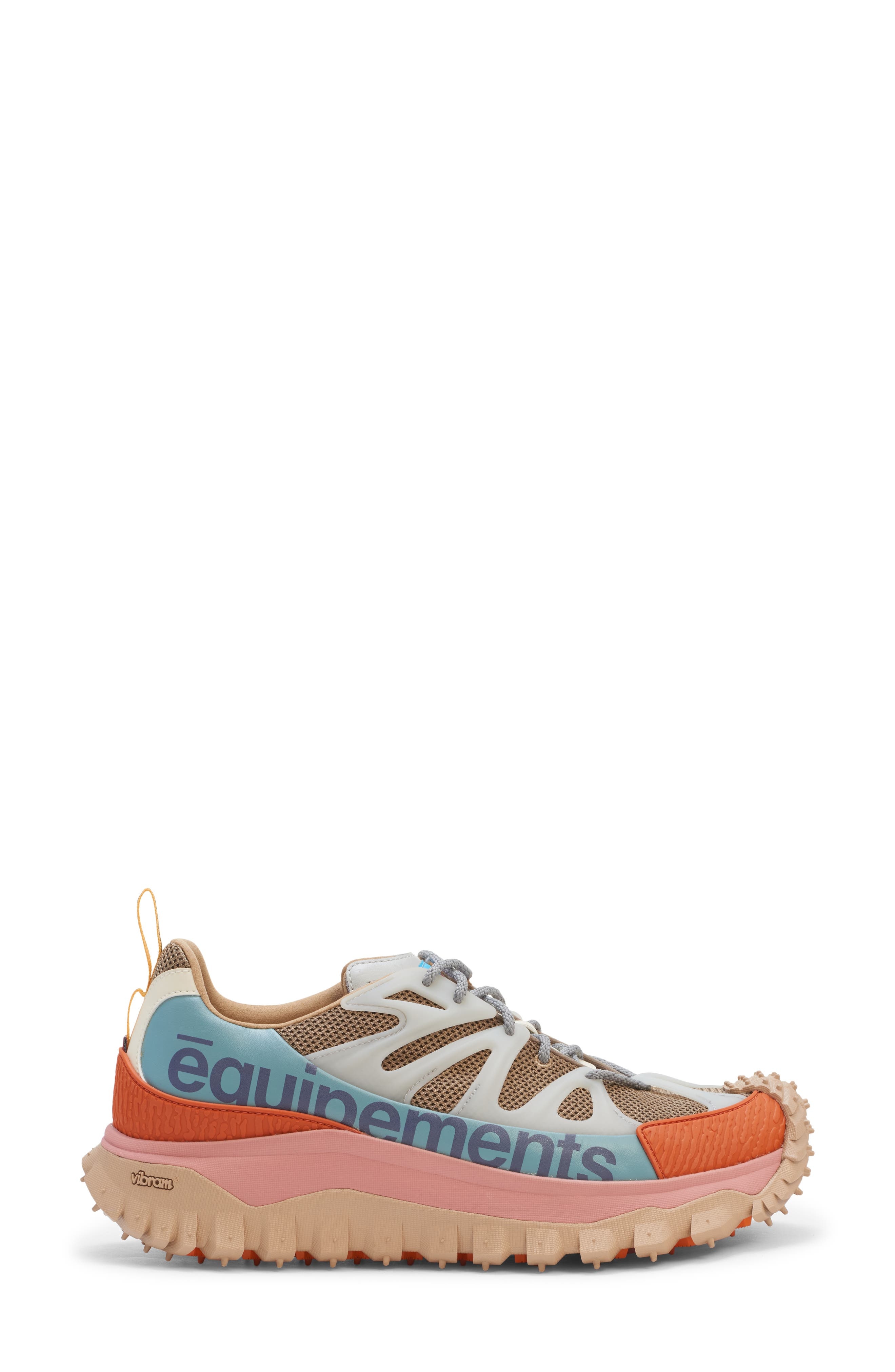 Moncler x Salehe Bembury Trailgrip Amoeba Low Top Hiking Sneaker in Beige Multi at Nordstrom - 3