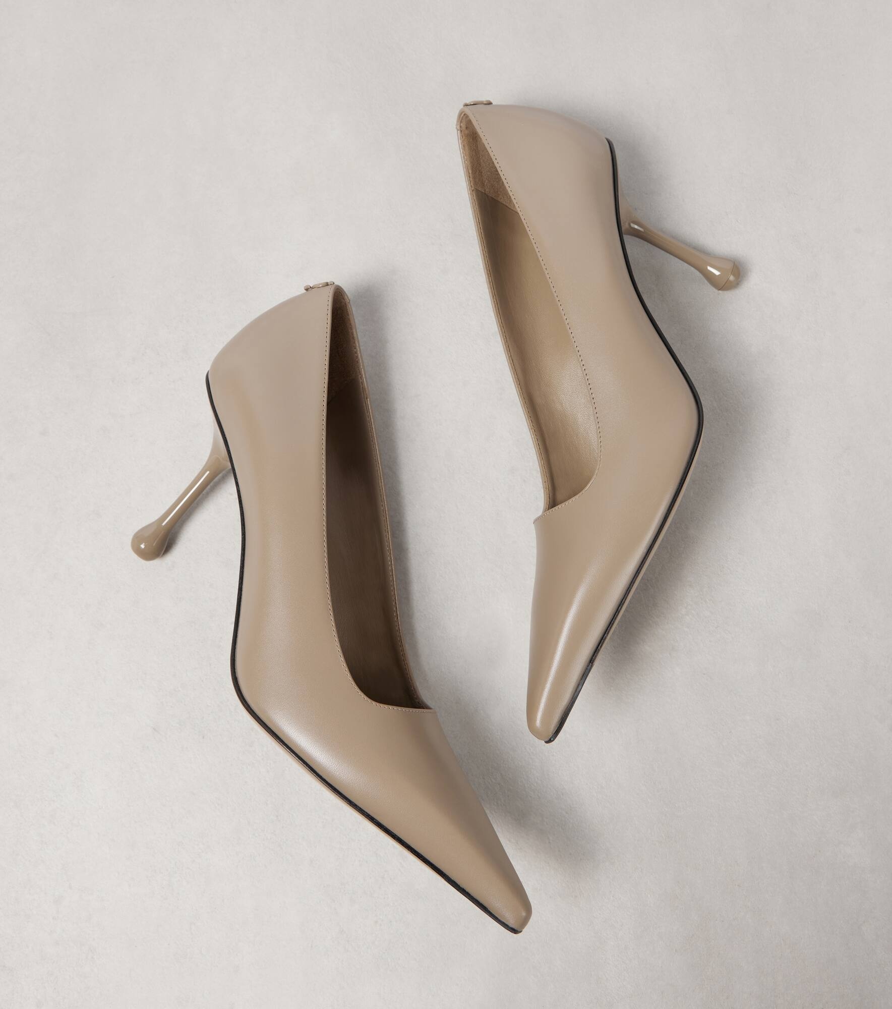 Ixia 80 leather pumps - 5