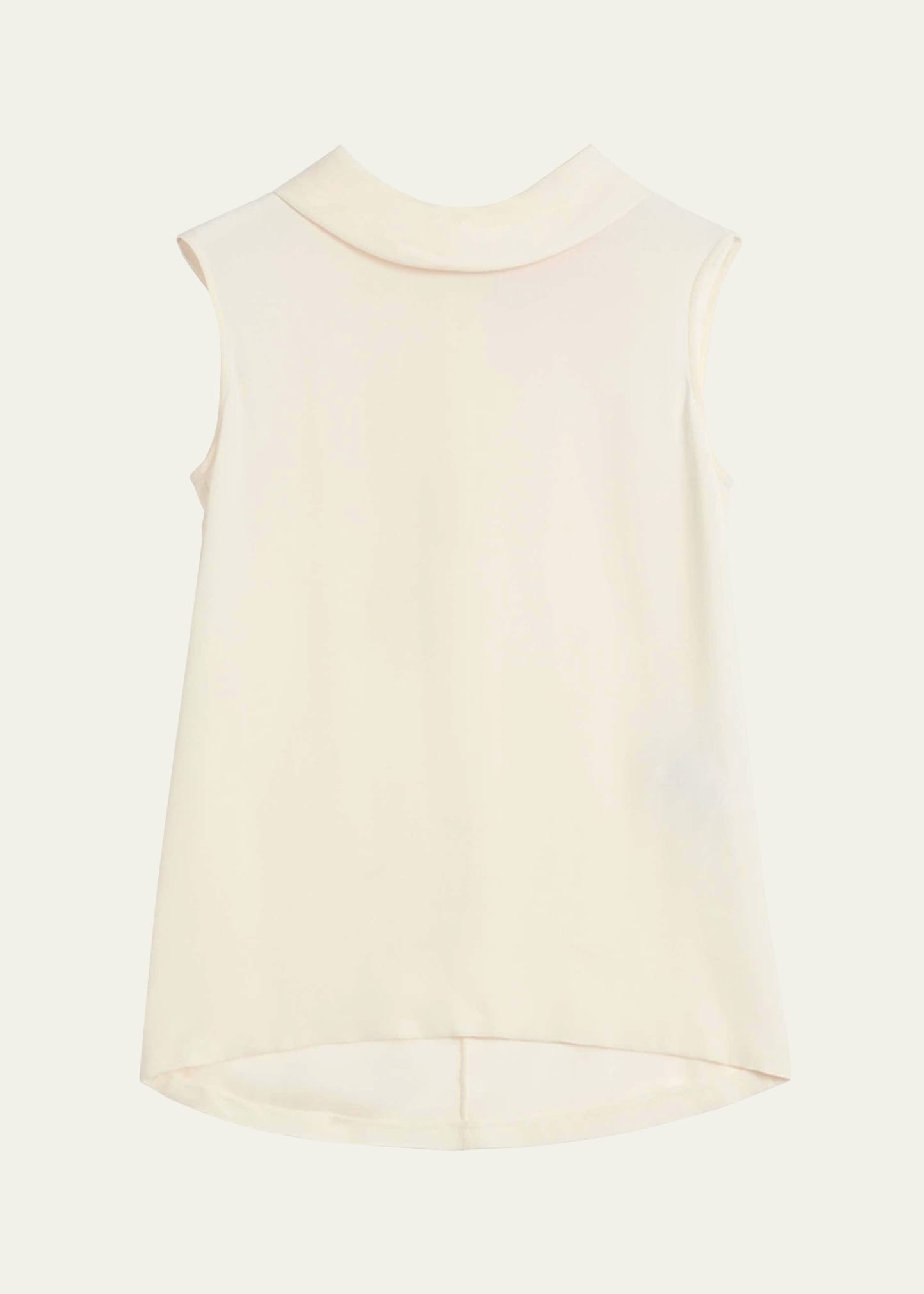 Rounded Funnel Neck Top - 1
