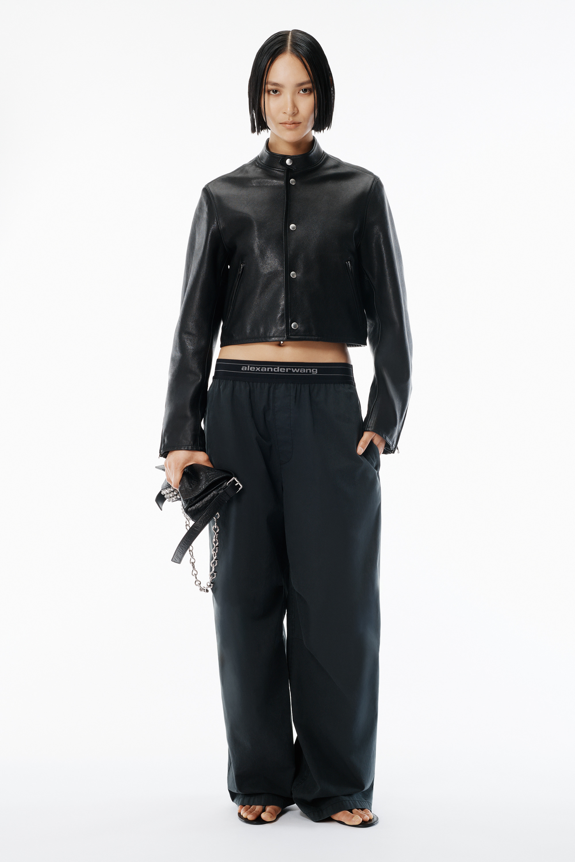 Black Chino Articulated Pant - 2
