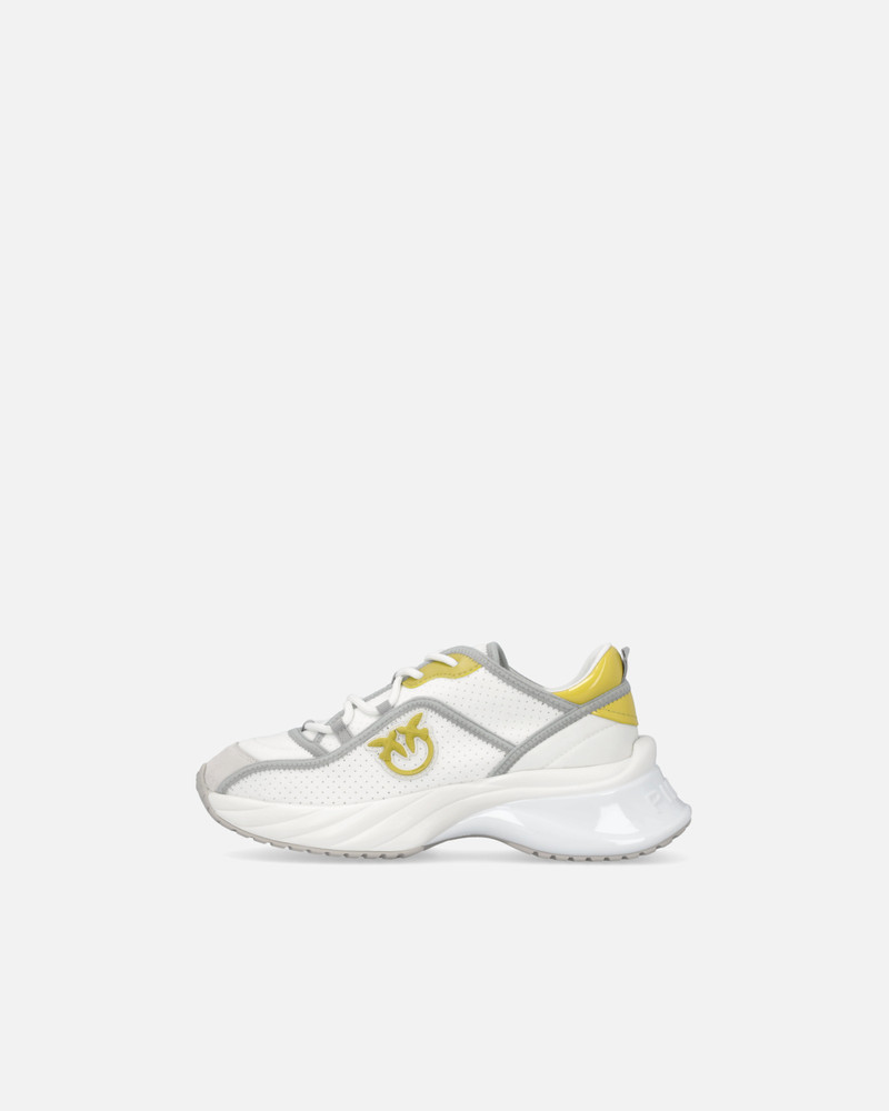 PINKO ARIEL PERFORATED SNEAKERS WITH BIRD LOGO outlook