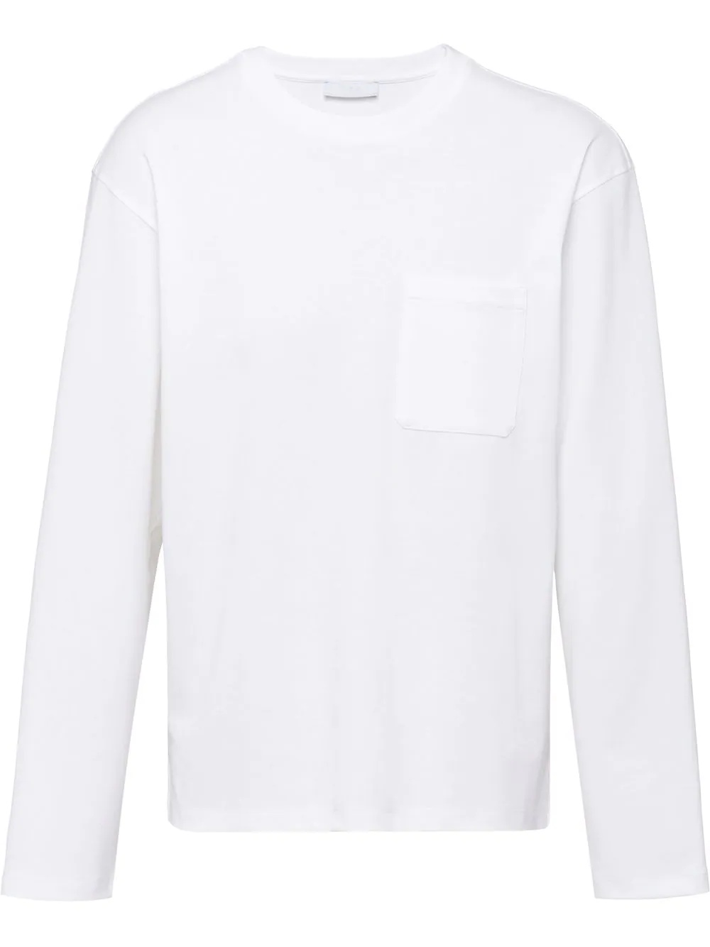 long-sleeve cotton T-shirt - 1