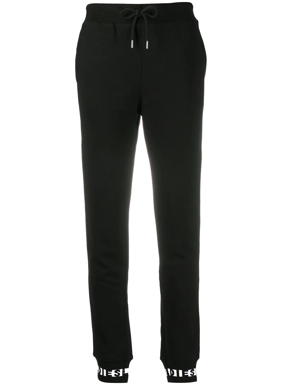 tapered logo leggings - 1