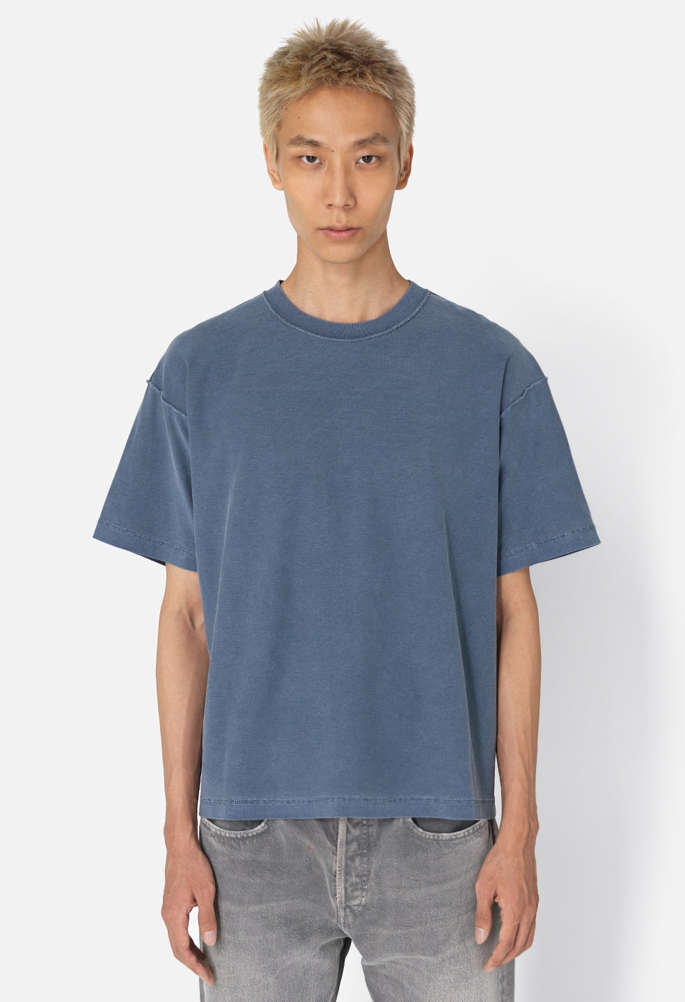 REVERSED CROPPED TEE - 2
