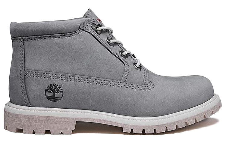 (WMNS) Timberland Nellie Waterproof Chukka Boots 'Grey' A28HT - 2