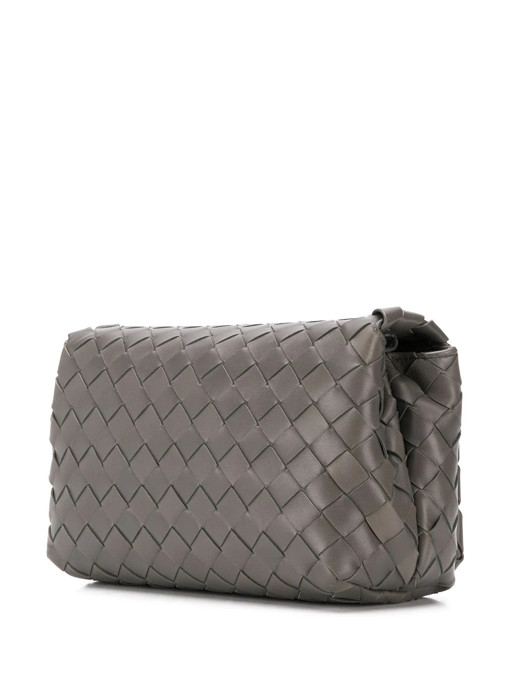 Intrecciato weave shoulder bag - 3