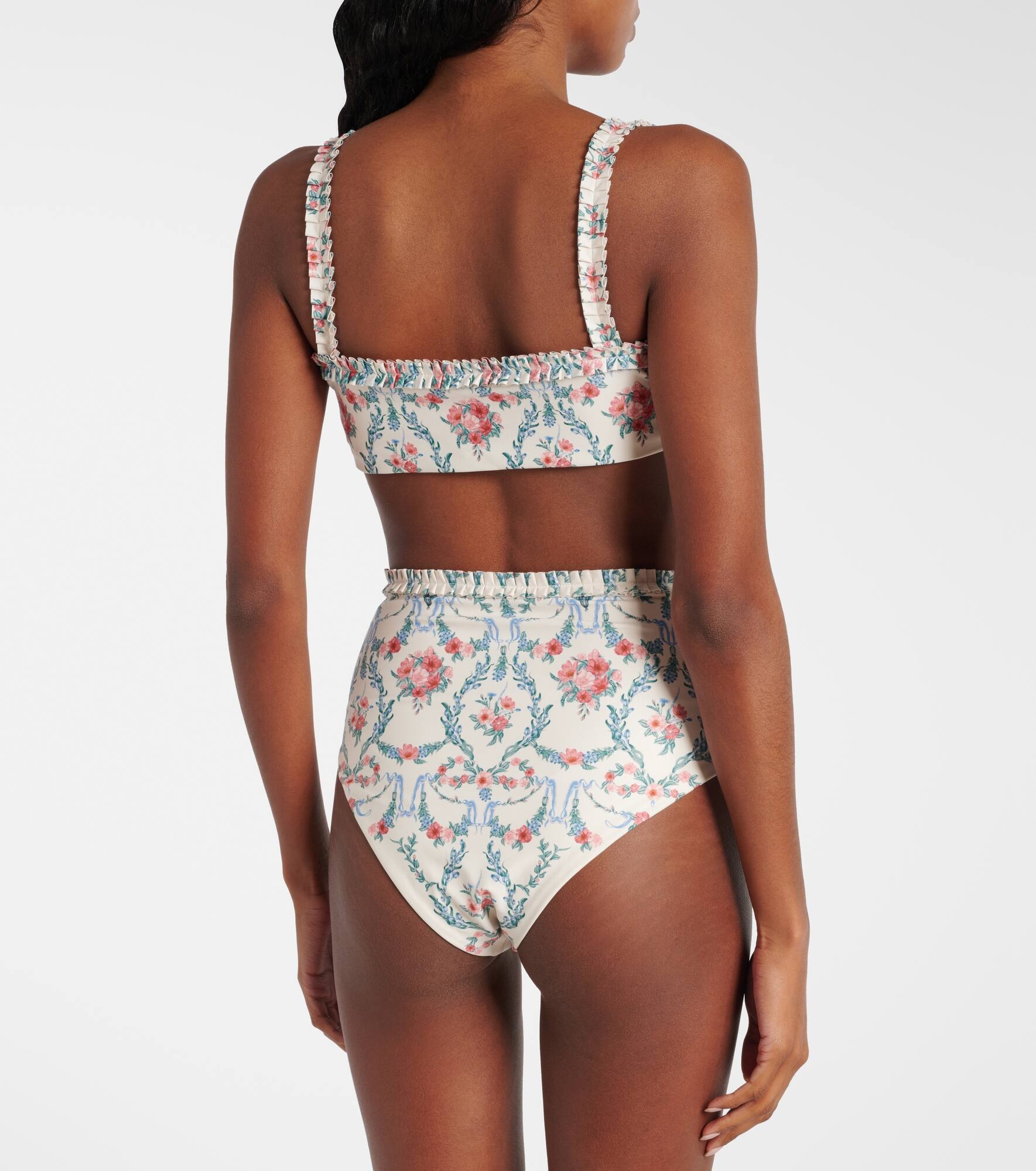 Olmo Mosqueta printed bikini top - 3