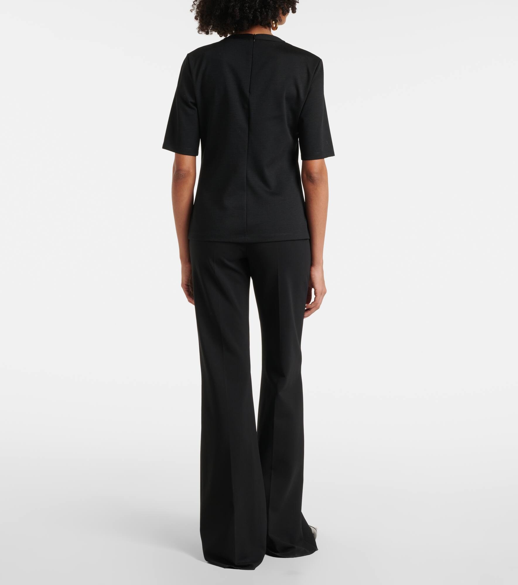 Peter embroidered wool T-shirt - 3